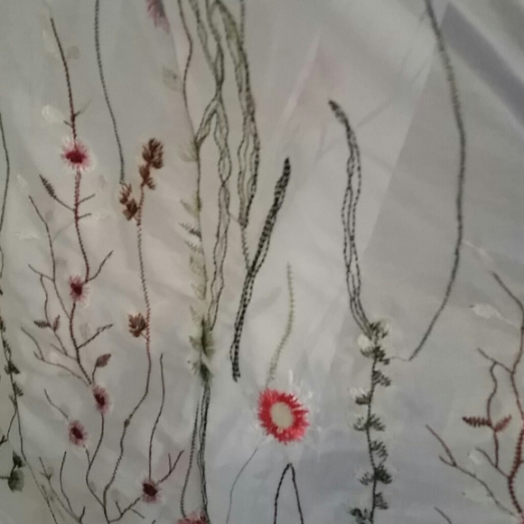 Embroidered Duster Cardigan - Picture 7 of 9